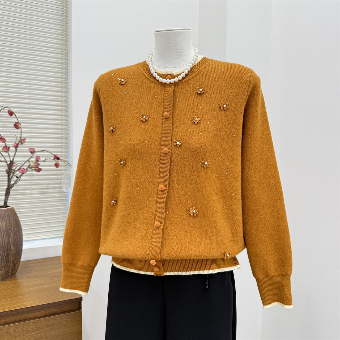 秋冬2025新款针织衫外套