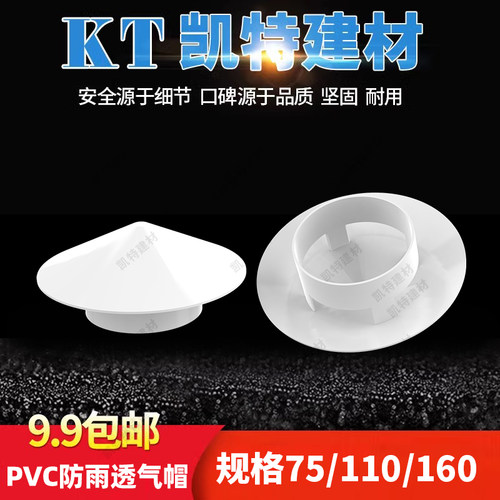 5075110160PVC防雨透气帽