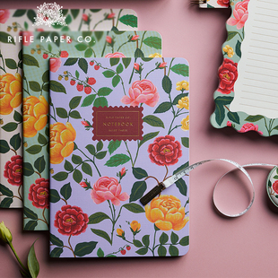 Co.金属线圈笔记本软面高颜值插画手帐本子横线 Paper 美国 Rifle
