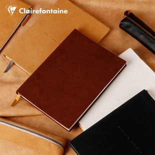 法国Clairefontaine克莱方丹Flying Spirit系列羊皮笔记本A5线装