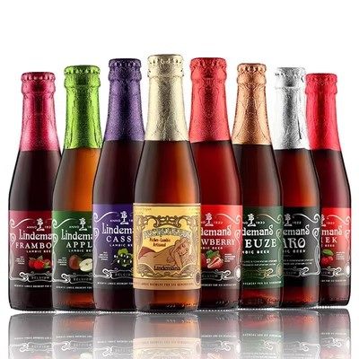 林德曼比利时原装苹果250ml啤酒