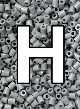 mard拼豆补充包H色系全色融合豆黑色白色自选散装高品质批发豆子