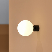 JOLOR现代简约卧室床头灯玄关走廊客厅书房创意球形玻璃壁灯