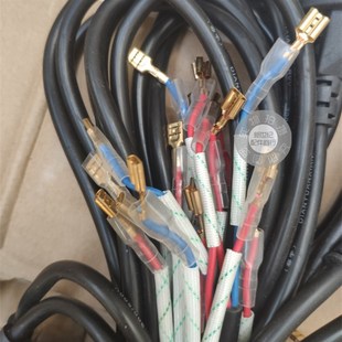 1平方电磁炉线 纯铜线芯二插头带插簧护套电磁炉电源线配件