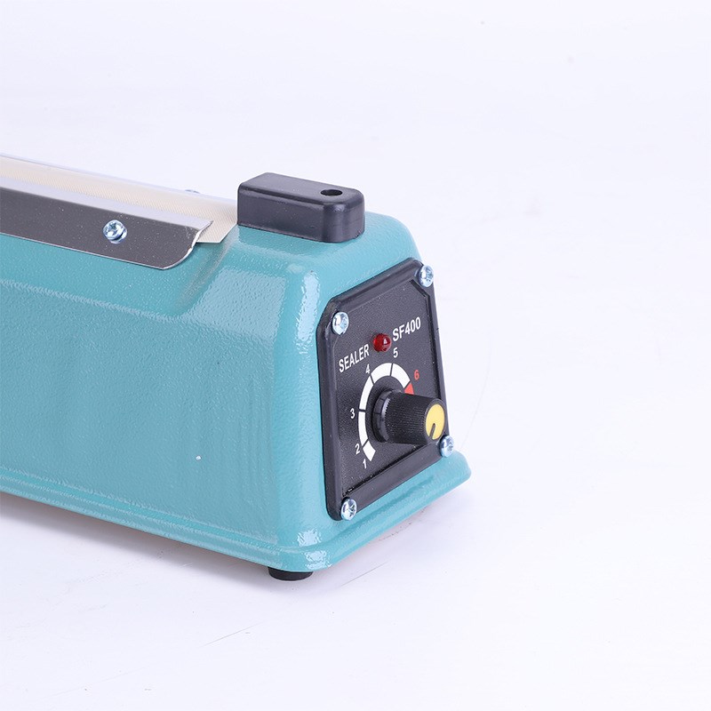 【铁壳SF400塑o料袋手压式封口机食品薄膜袋茶叶真空外卖切