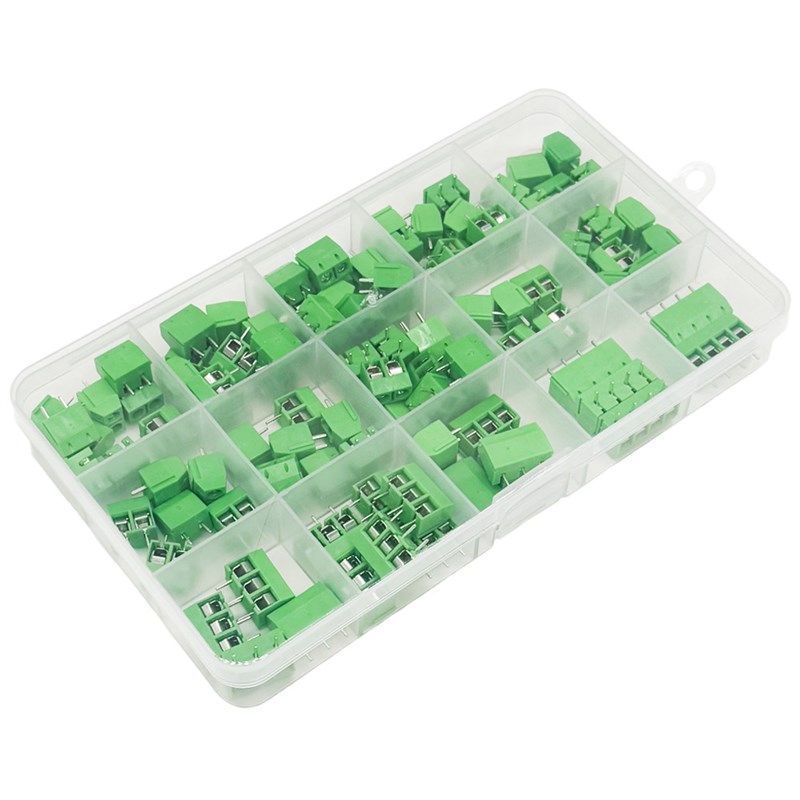 100PCS KF301-2P3P4P位PCB接线端子5.08MM接线柱可拼接插件 绿色,电子元器件市场,连接器,淘宝优惠券,粉丝福利购,淘宝优惠卷
