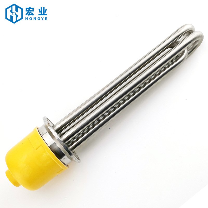 304不锈钢卡箍式电热管快装加热管食品机R械酿酒卡盘加热棒