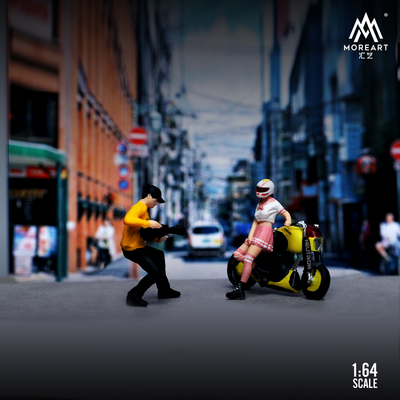 MoreArt汇艺164机车少女