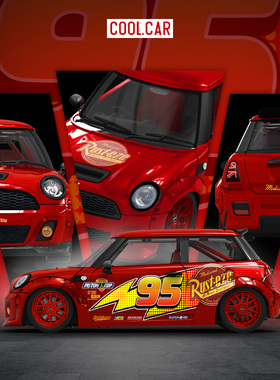 CC1:64 速霸 保时捷 马自达 闪电麦昆系列 仿真合金汽车模型 摆件