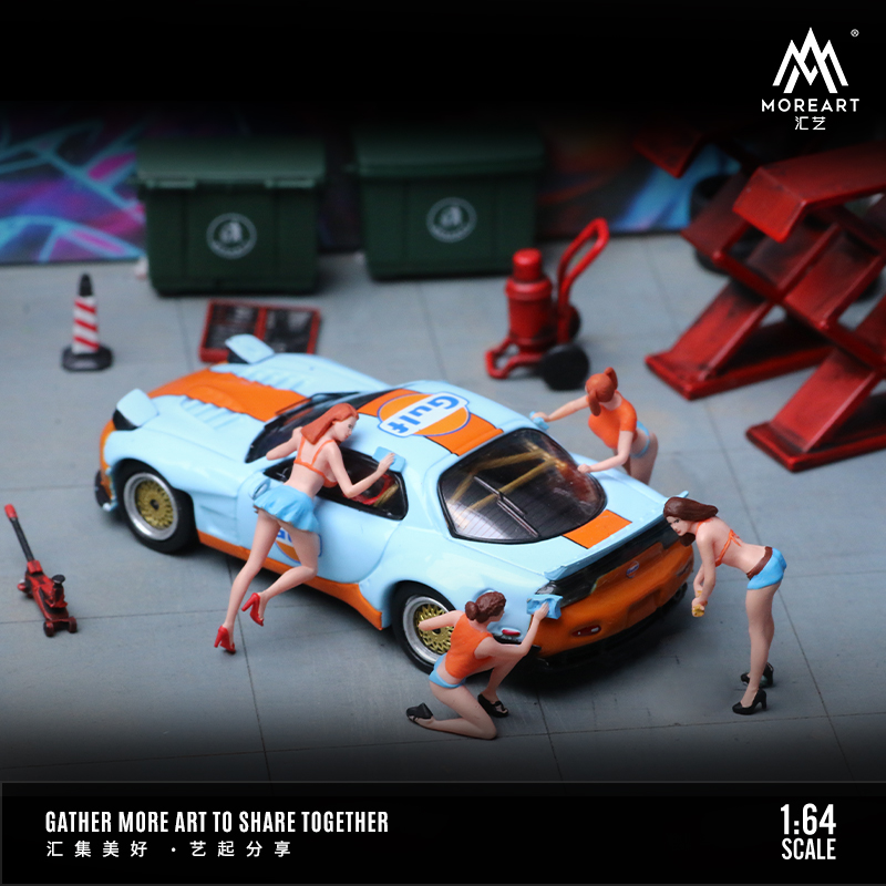 人偶模型MoreART仿真树脂