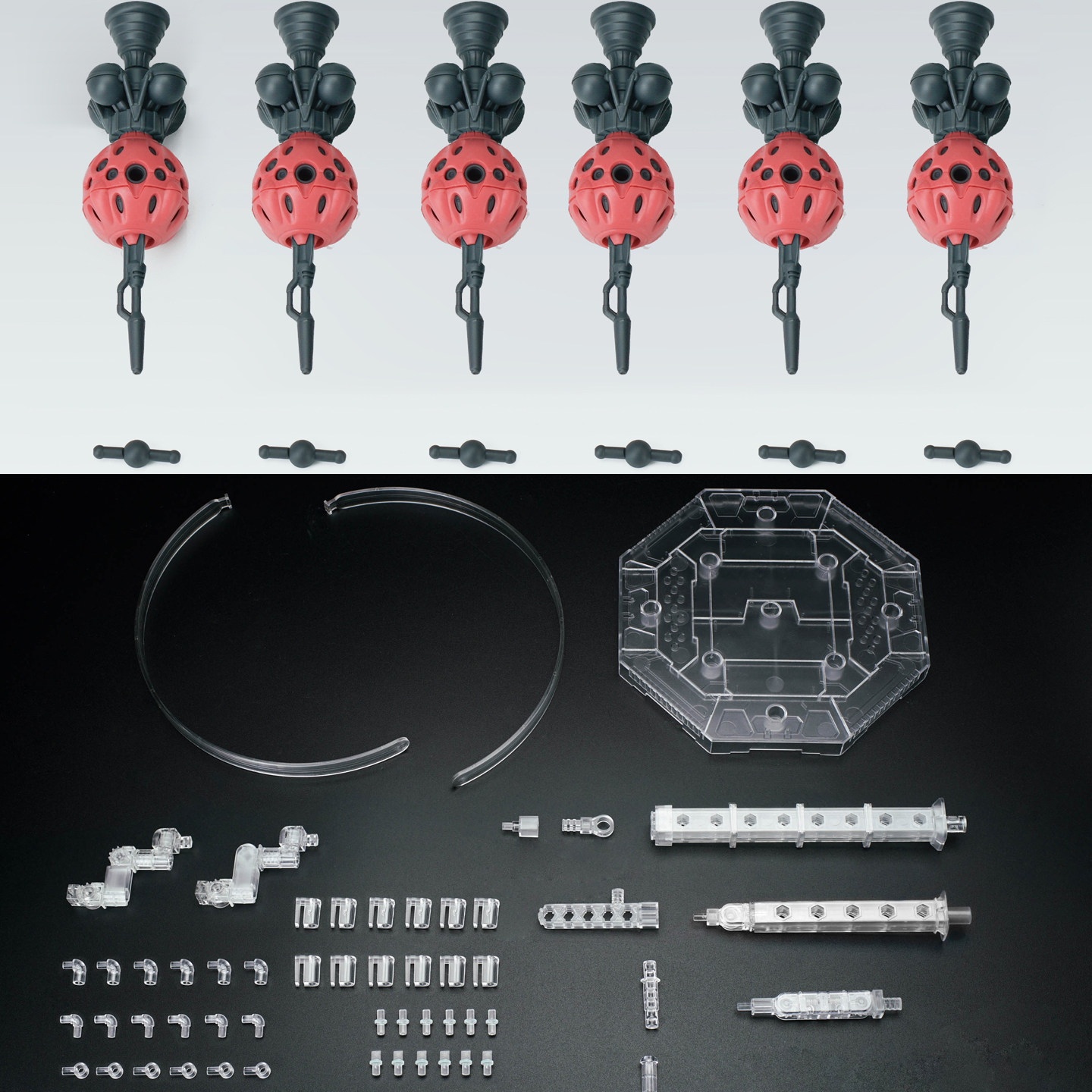  HG 1/144 MSGG 红夏亚 浮游炮扩展配件包拼装模型武器装备