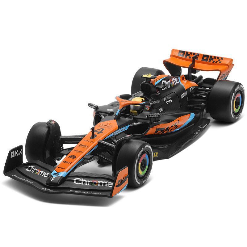 彩珀CCA正版1:24迈凯伦F1合金车模MCL60方程式赛车汽车模型玩具