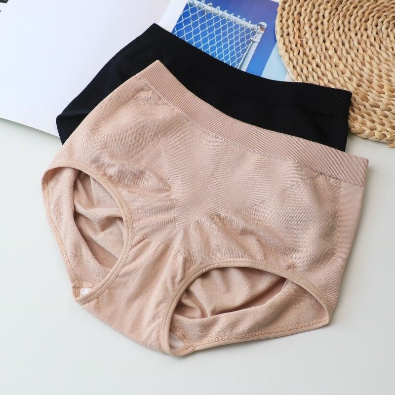 2条 塞德纳6925中腰收腹提臀女内裤厚款莫代尔棉塑形无缝三角短裤,女士内衣/男士内衣/家居服,女三角裤,淘宝优惠券,粉丝福利购,淘宝优惠卷