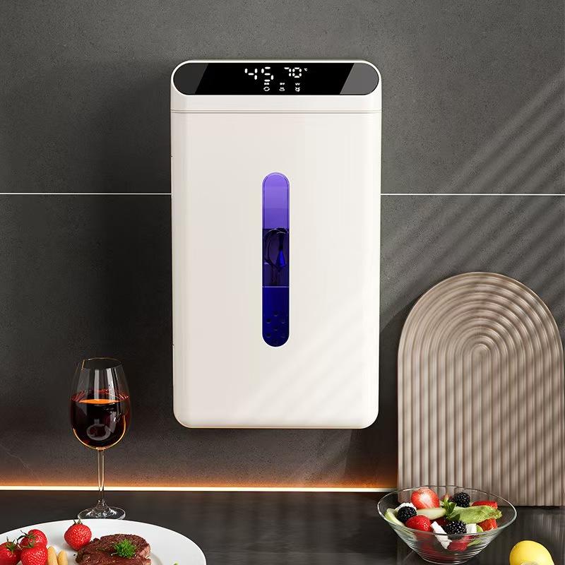 筷子收纳盒厨房刀架筷筒筷勺笼壁挂消毒器烘干一体机家用小型