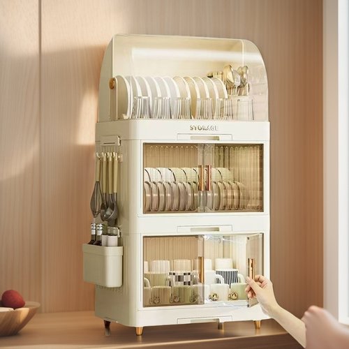 碗碟收纳架双层沥水置物架