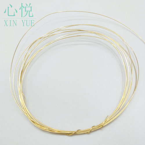 心悦au750金线g18k手链耳坠