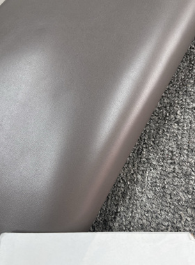 阳光皮料 意大利进口灰色CTC平纹油蜡 手感偏挺 厚1.1mm 手工皮料