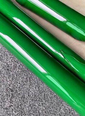 阳光皮料进口头层羊皮手工diy超美绿色羊皮漆皮 厚度1.0mm挺YY010