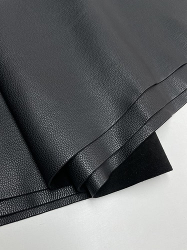 阳光手工DIY皮料 意大利进口黑色细togo纹 手感适中 厚2.0mm 大货