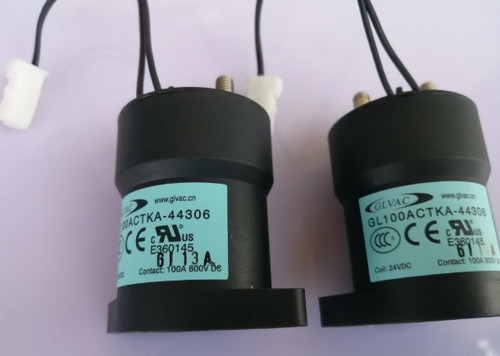 国力GL100ACTKA-44306高压直流接触器DC800V100A 24V-12V线圈