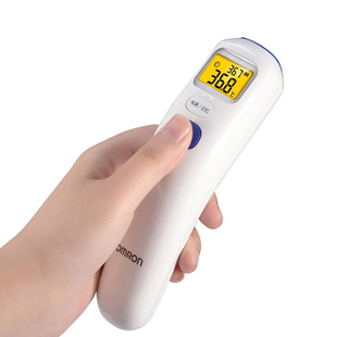 欧姆龙红外额式体温计非接触测温仪家用红外线额温计医用MC-872J