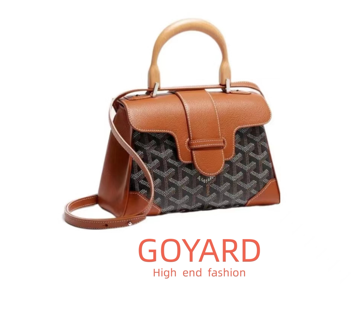 goyard戈雅西贡包女包saigon mini手柄小方包单肩斜挎手提包包
