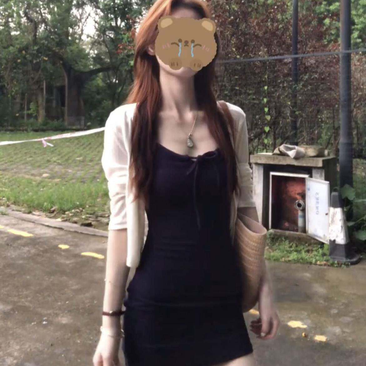 无袖吊带洋装女夏小个子短款辣妹紧身包臀收腰显瘦a字背心裙子