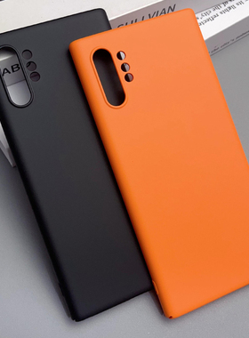 适用三星Note10手机壳新款GalaxyNote10+保护套超薄全包防摔samsungNote10磨砂硬壳简约纯色