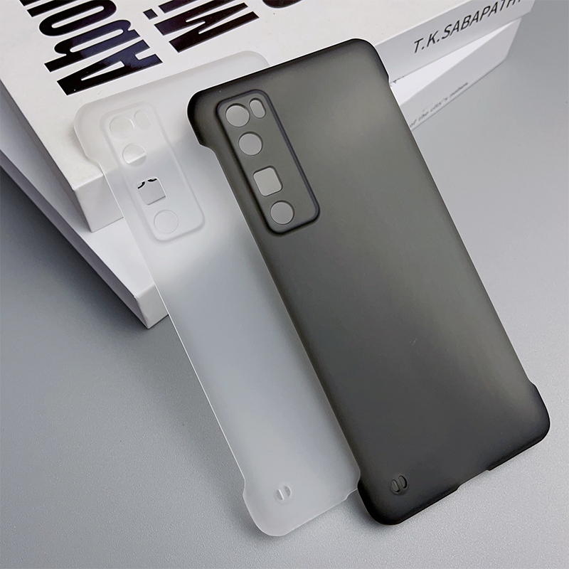 华为nova7pro塑料透明磨砂硬壳