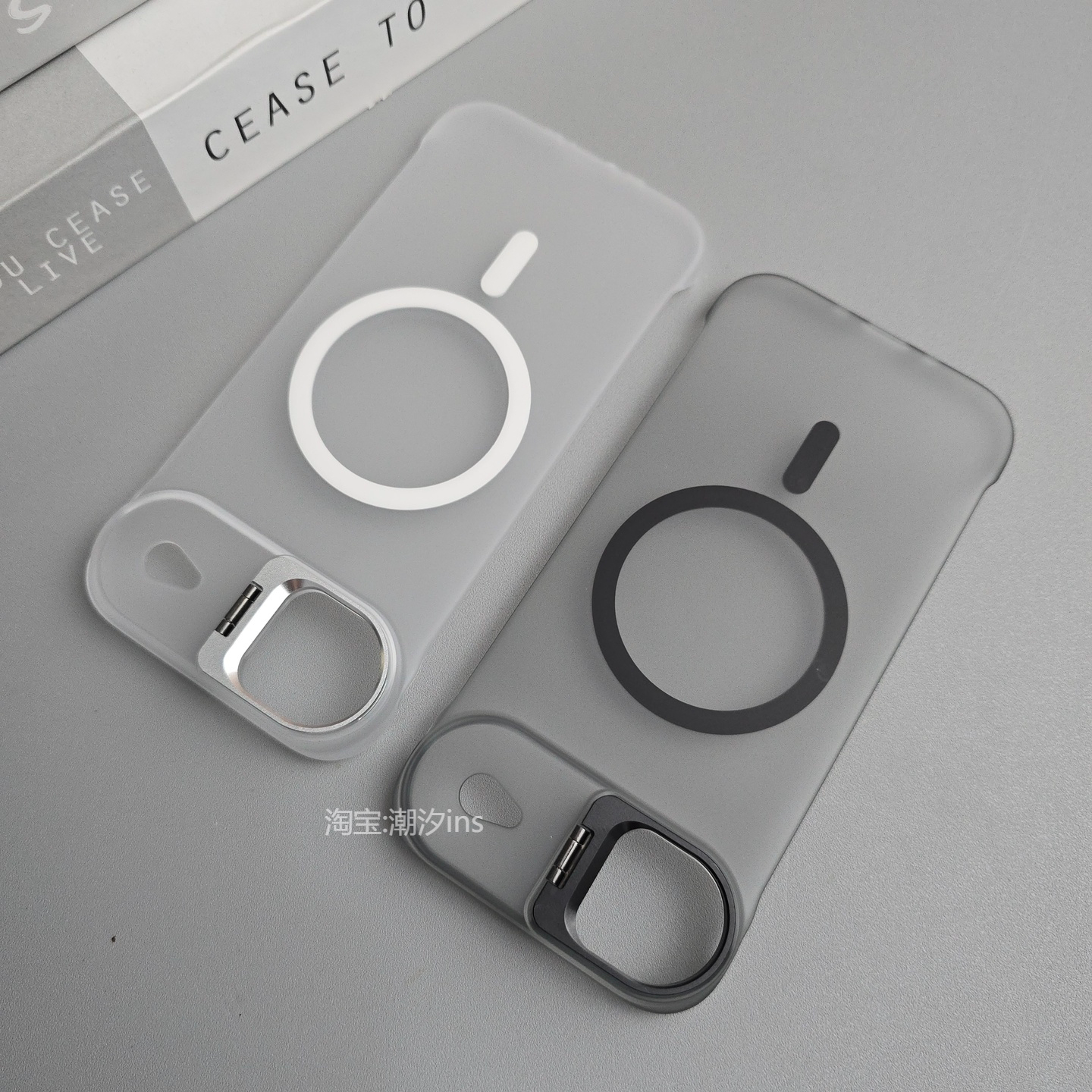 适用苹果Air手机壳新款iPhoneAir磁吸无边框保护套防摔iPhone17AIR磨砂硬壳金属支架透明外壳大孔