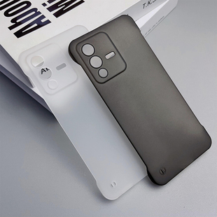 s12pro无边框V2162A保护壳V2163A超薄半包防摔s12por磨砂透明硬壳简约男女vivo5G外壳 适用vivoS12手机壳新款