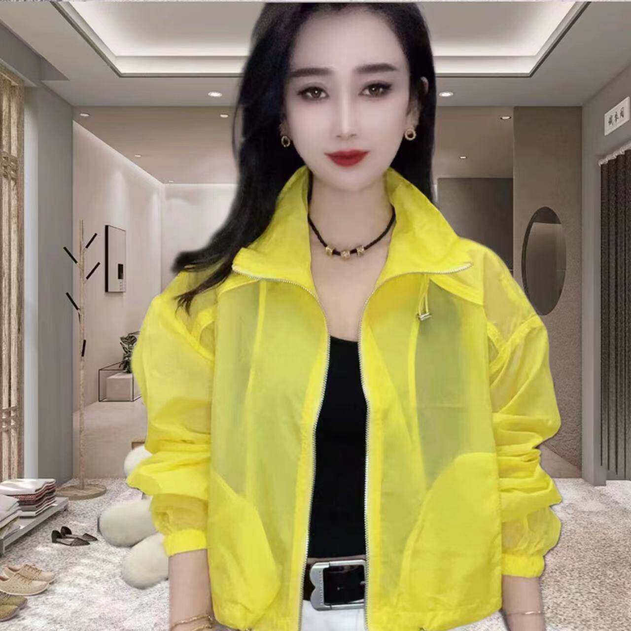 网红洋派防晒衣女潮款长