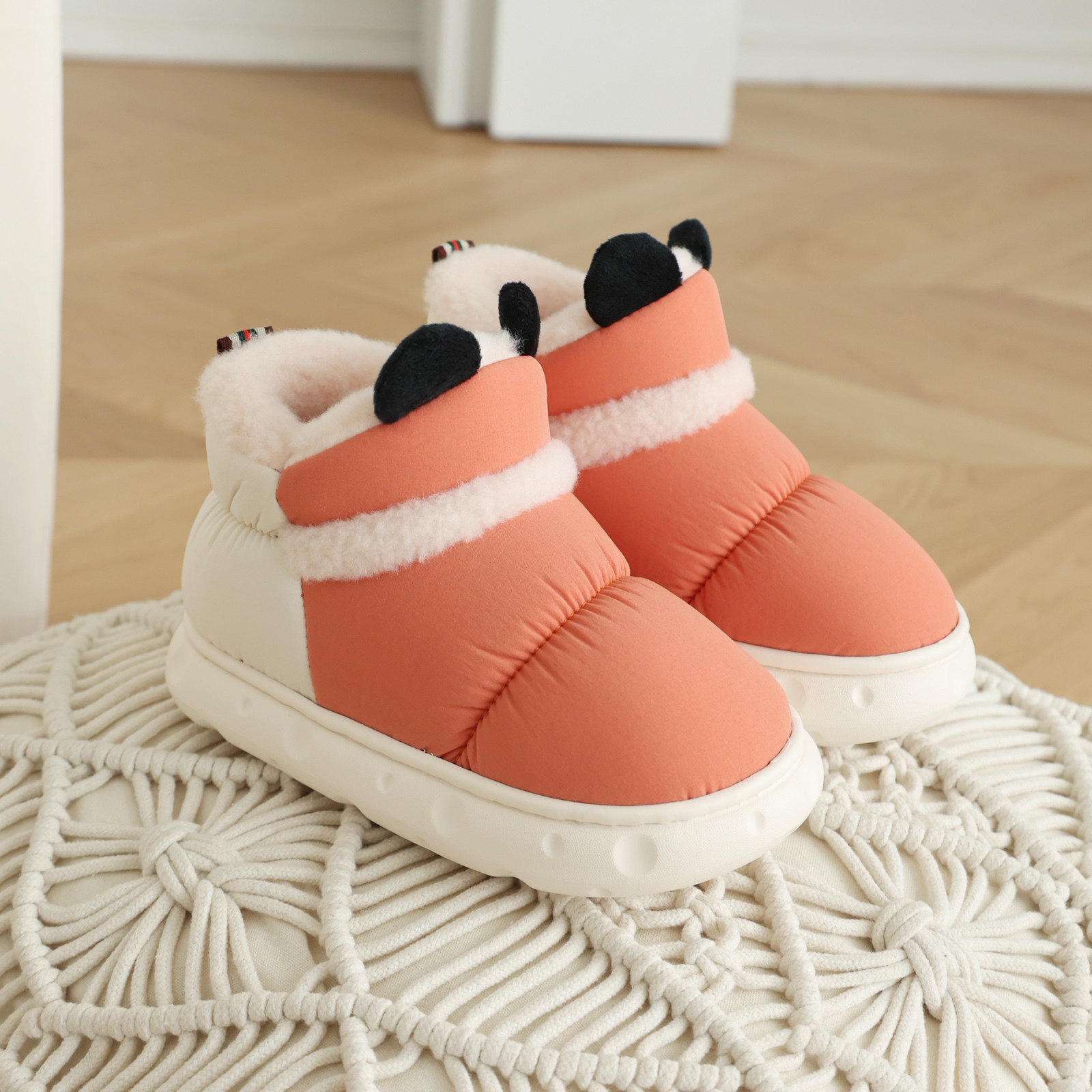 可爱儿童棉拖鞋冬季包跟男童居家鞋加厚宝宝鞋加绒毛拖鞋女童棉鞋,居家布艺,居家棉拖/棉鞋,淘宝优惠券,粉丝福利购,淘宝优惠卷