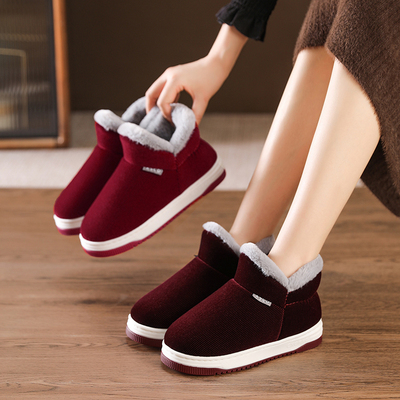 棉拖鞋情侣款冬季保暖棉鞋居家鞋