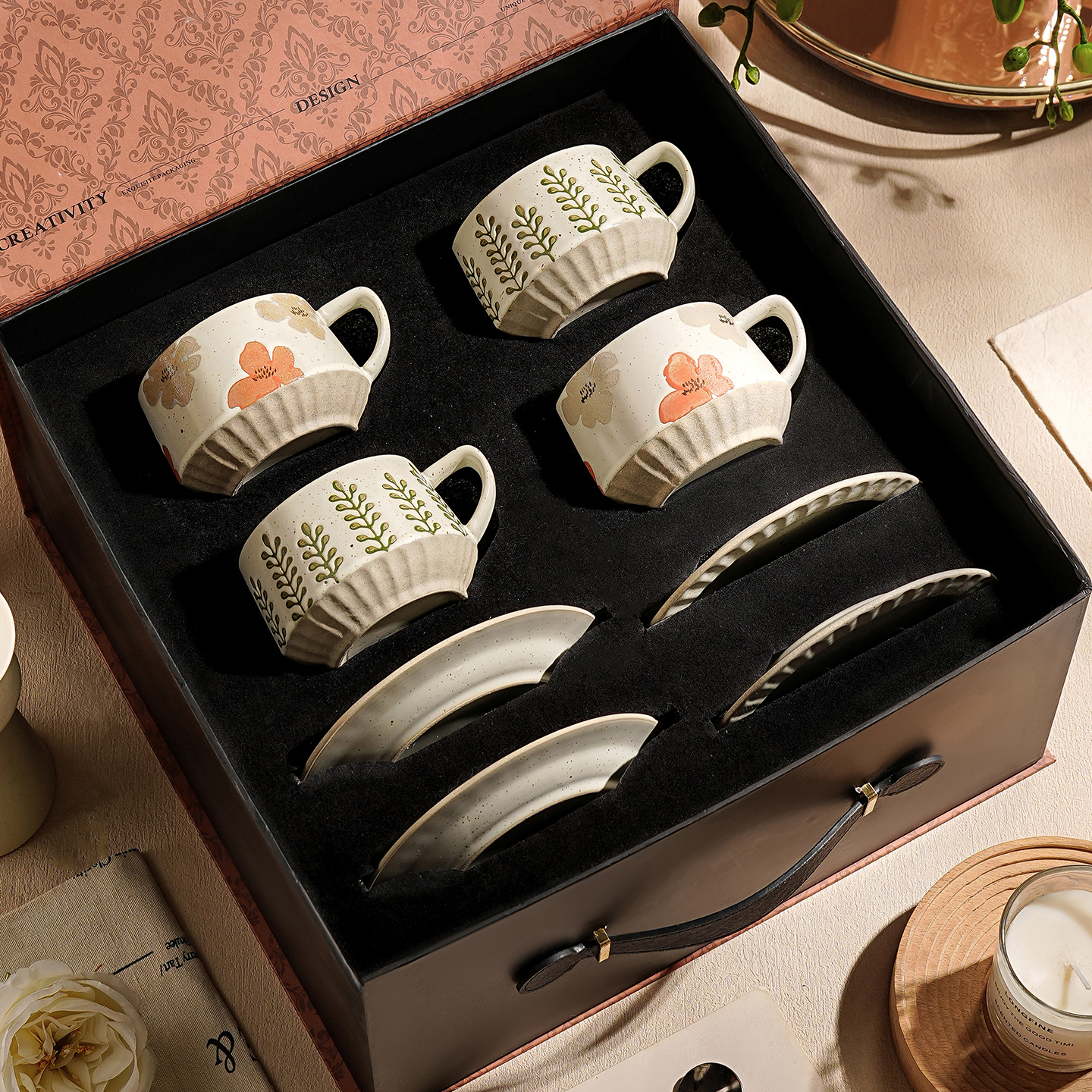 生日礼物女生小众高级感实用送闺蜜陶瓷咖啡杯子套装礼盒装伴手礼