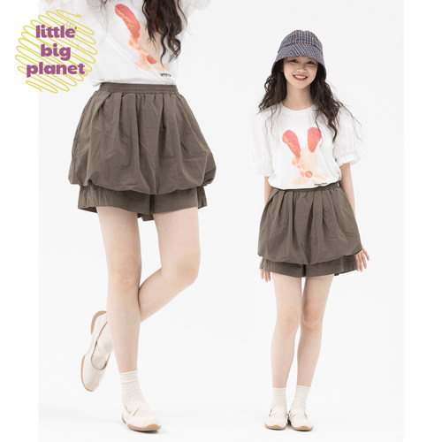 小小大星球夏日轻盈南瓜短裤