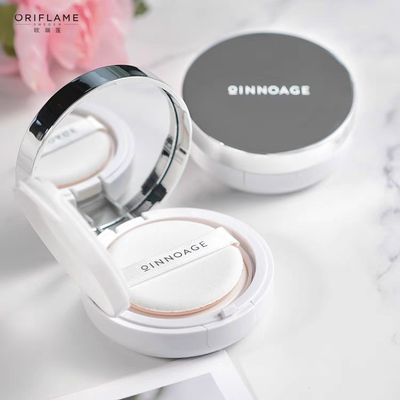 官网正品欧瑞莲时之钥凝颜弹润气垫霜BB霜粉底粉芯 保湿滋润提亮