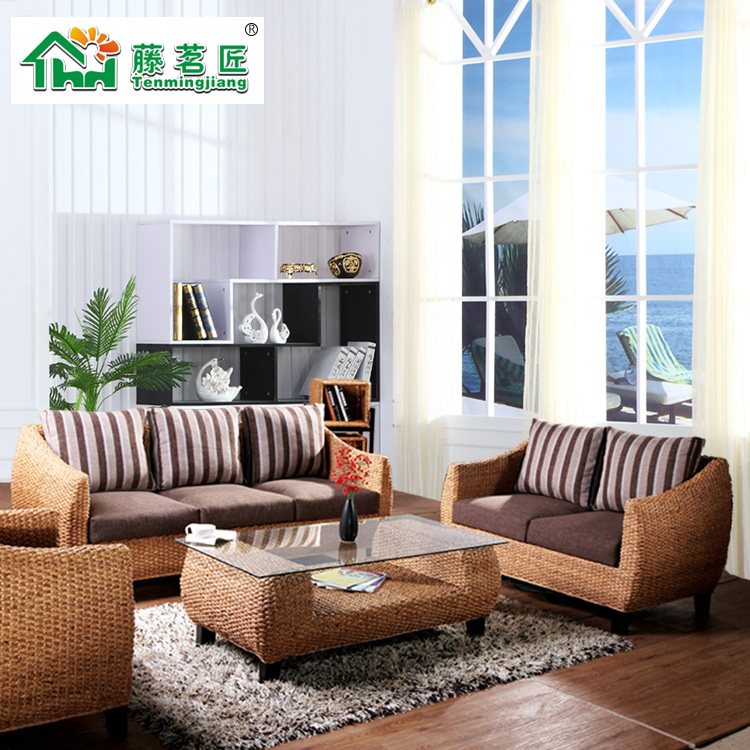 东南亚藤家具客厅藤沙发天然藤椅