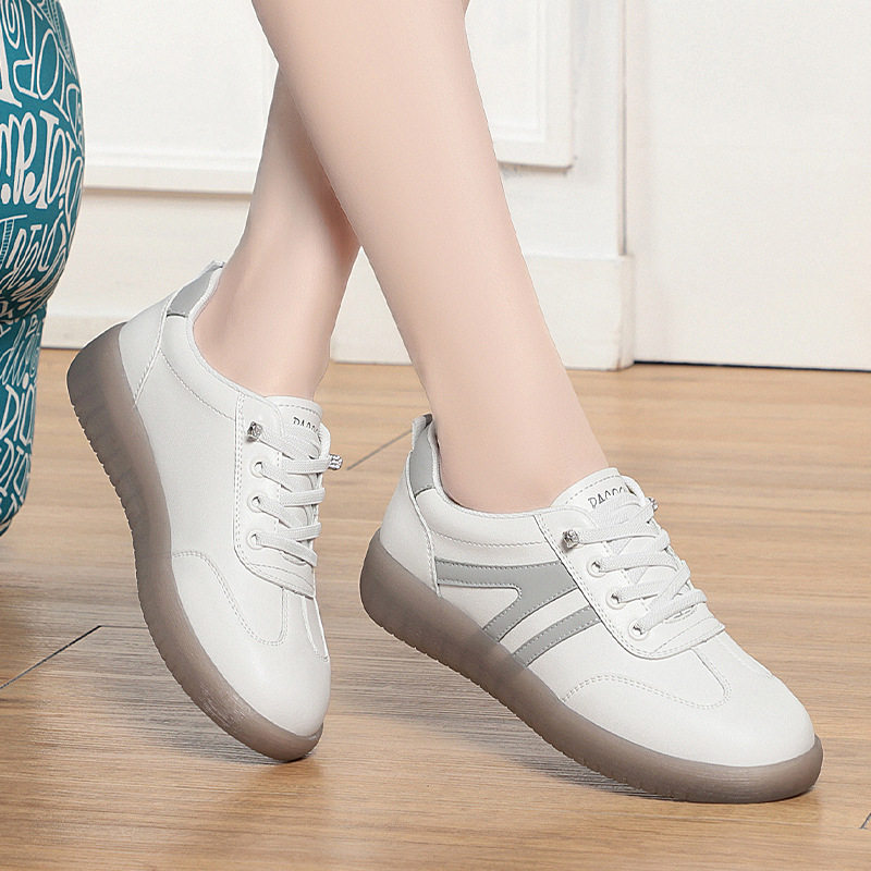 一件软底妈妈鞋春季休闲舒适女鞋百搭平底单鞋皮面旅游鞋子,运动鞋new,运动休闲鞋,淘宝优惠券,粉丝福利购,淘宝优惠卷