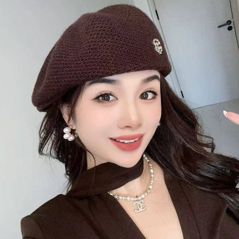 2026新款女款透气显脸小贝雷帽