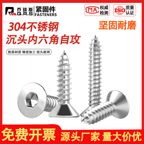 M3456304自攻不锈钢内六角