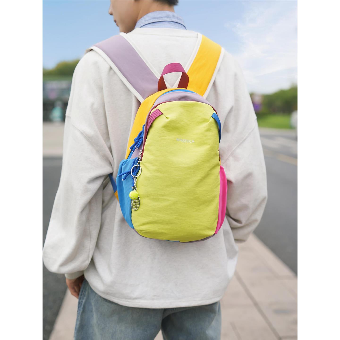 户外运动登山背包撞色多巴