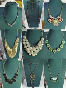 欧美外贸饰品复古个性潮流项链毛衣链老货默认微瑕介意慎拍5014