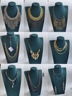 欧美外贸饰品复古项链个性夸张毛衣链颈链默认微瑕