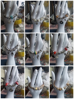 原单库存小潘潘手链女银珠子串珠小众设计感高级轻奢精致闺蜜