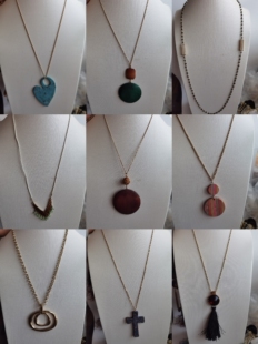 欧美外贸孤品复古项链毛衣链破旧年代感氧化划痕瑕疵介意慎拍3056