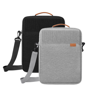 平板单肩包11寸笔记本电脑包13寸手提斜挎包多功能便携男女通用小收纳包10.9配件袋适用苹果华为联想小米12寸