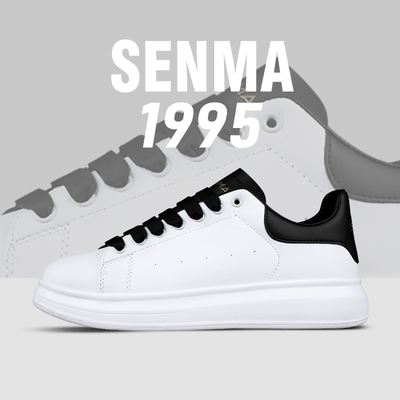 SENMA森马麦昆时尚百搭小白鞋