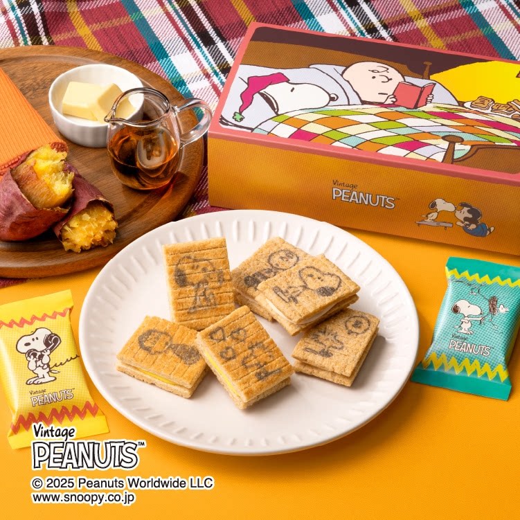 10月3日发售!sugar butter tree黄油树史努比饼干联名礼盒零食