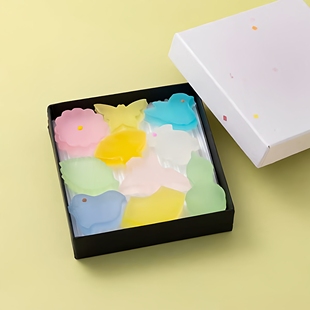 新品日本 金泽名果 石川屋琥珀糖 宝石糖 糖果 混合口味盒装